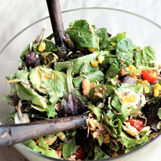 Jackfruit Taco Salad