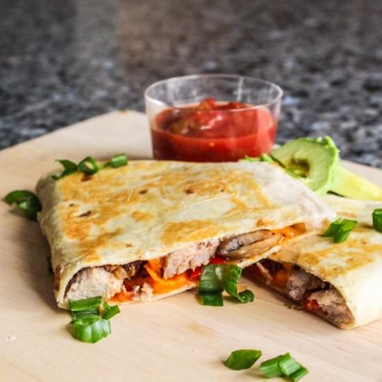 Steak Fajita Quesadillas