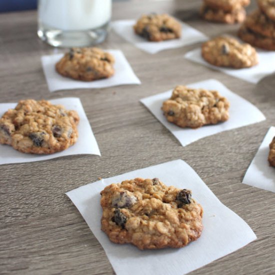 Easy Oatmeal Cookies