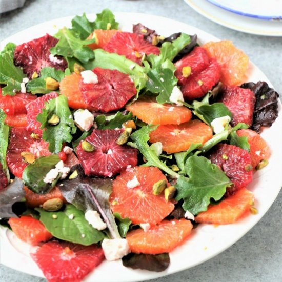 Cara Cara & Blood Orange Salad