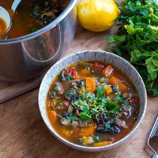 Italian Farmhouse Vegetable Soup