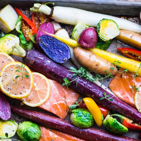 Sheet Pan Salmon