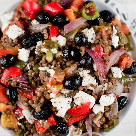 Italian Lentil Salad