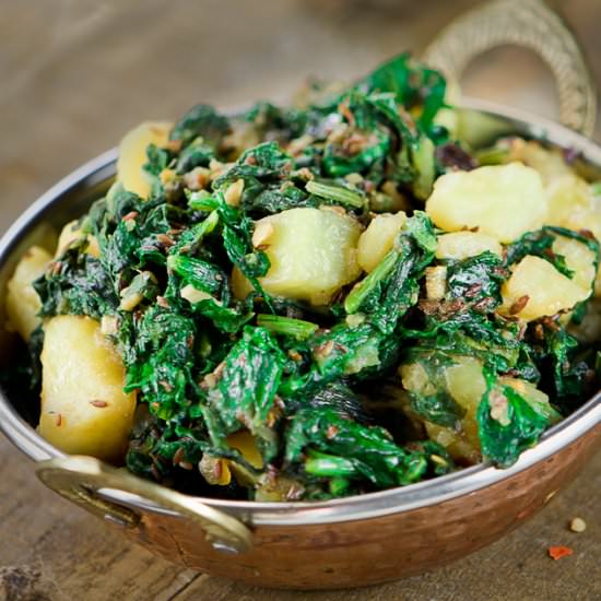 Aloo Palak