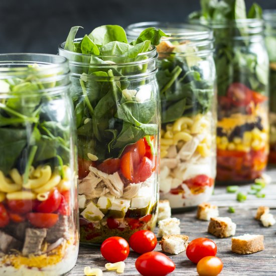 Mason Jar Salads