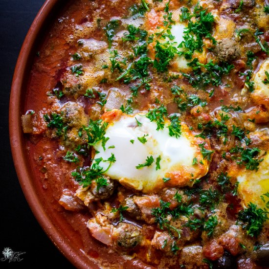 Moroccan Kefta (Meatball) Tagine