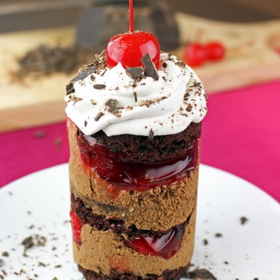 Vegan Chocolate Cherry Cake