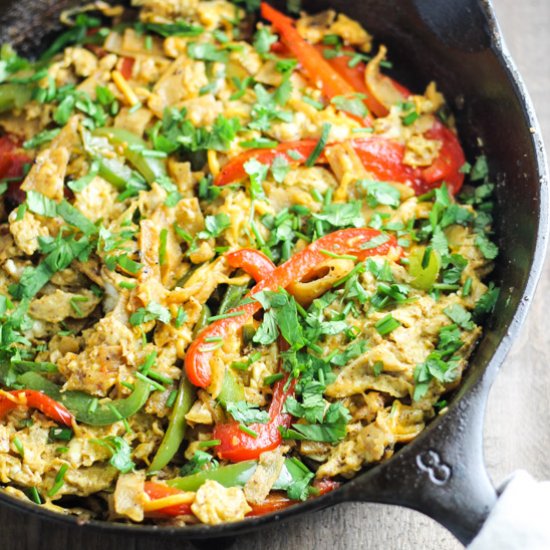 Low Fodmap Fajita Migas