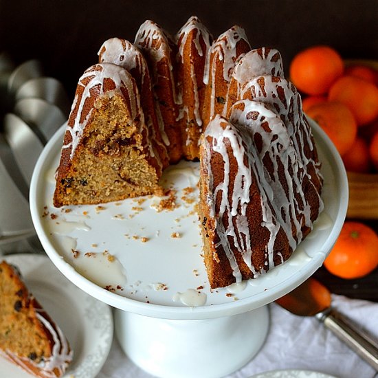 Mincemeat Bundt Cake