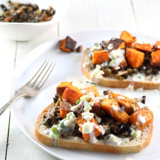 Sweet Potato Toasts