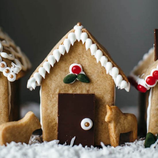 Gingerbread Chicken Coops