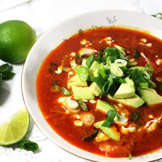 Thai Coconut Shrimp Soup