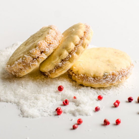 Pink Peppercorns Alfajores