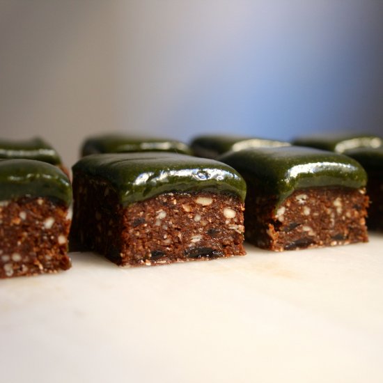 Green Fudge Bars