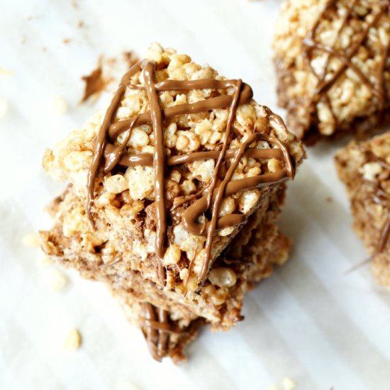 Nutella Rice Krispie Treats