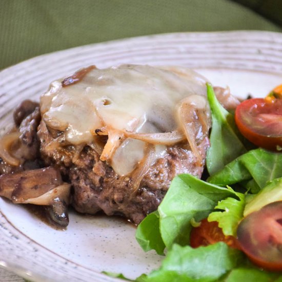 Smothered Hamburger Steaks