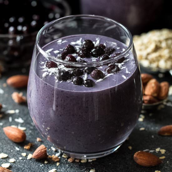 Blueberry Muffin Breakfast Smoothie