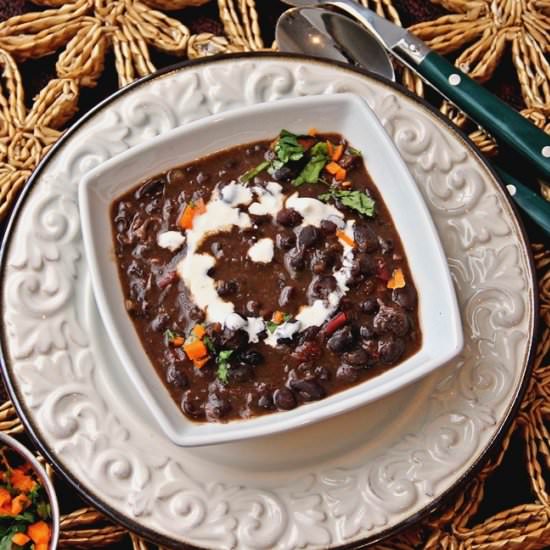 Cuban Black Bean Soup