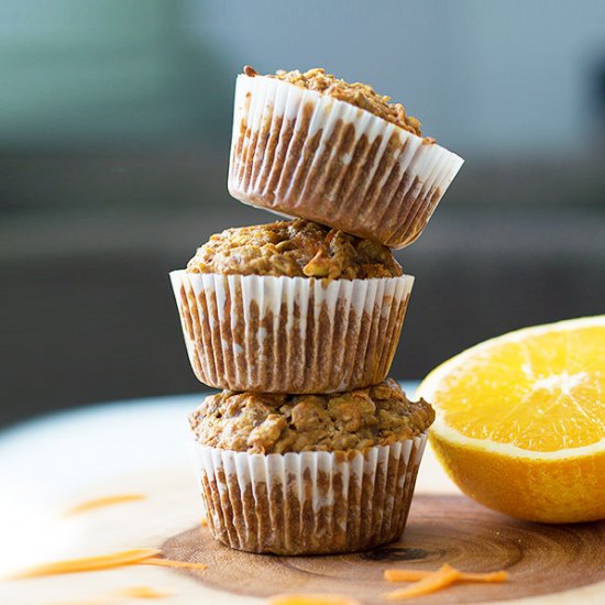 Vegan Carrot Muffins