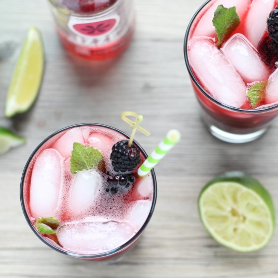 Sparkling Blackberry Mojito