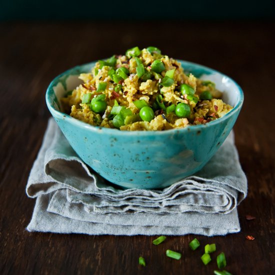 Vegan ‘egg’ fried rice