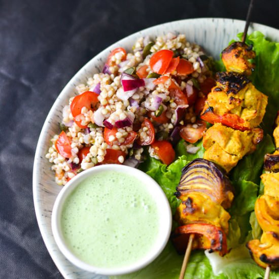 Healthy Chicken Kebabs