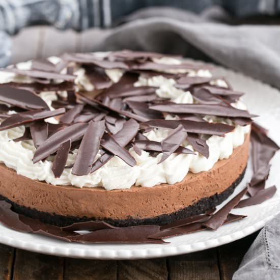 Easy Chocolate Mousse Tart