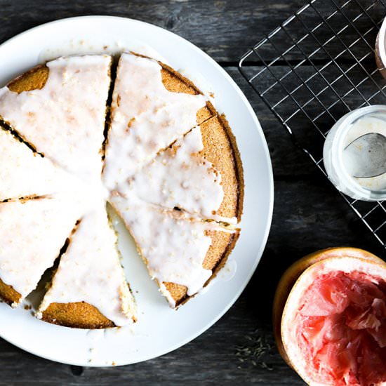 Olive Oil Cornmeal Cake