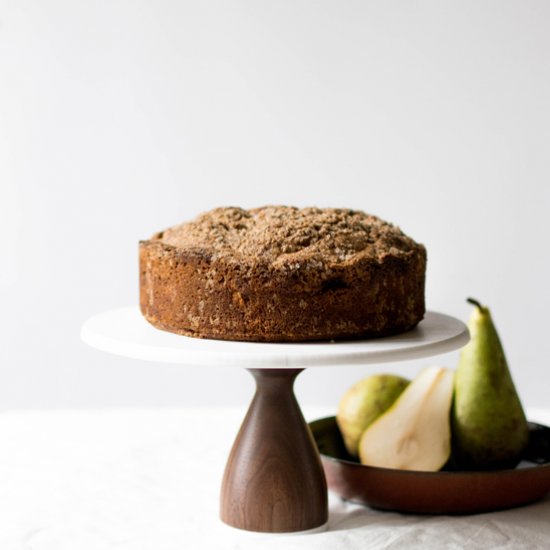 Pear Cardamom Cake