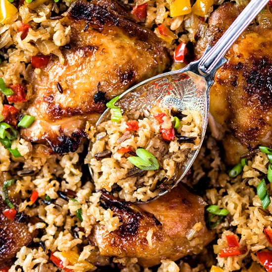 One-pot Chinese Chicken and Rice