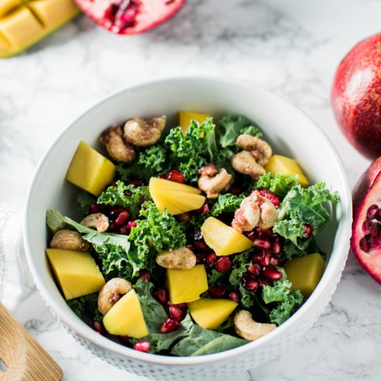 Mango Pomegranate Salad