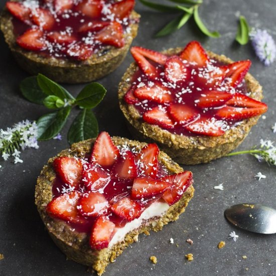 Strawberry and Lemon Tarts