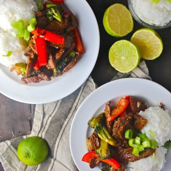 Beef & Broccoli Stir Fry