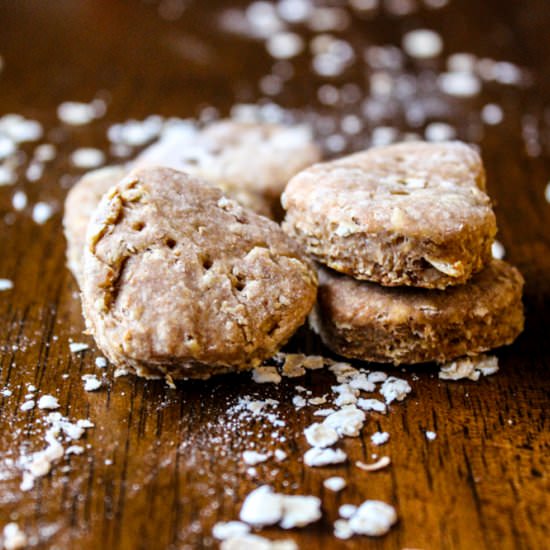 Homemade 6 Ingredient Dog Treats