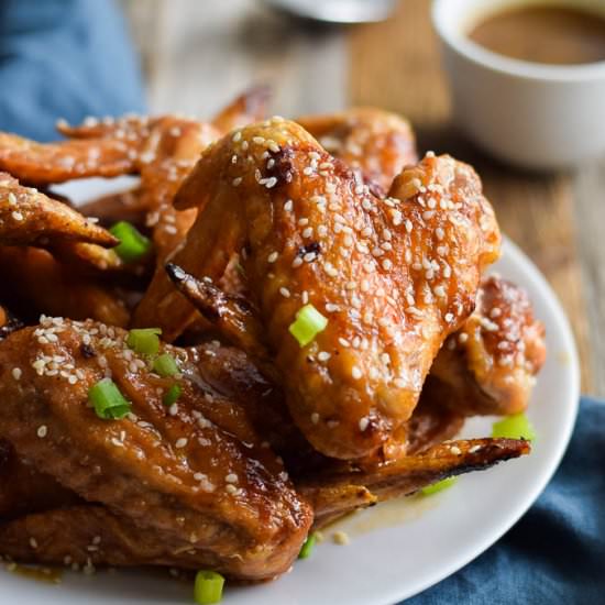 Baked Honey Chicken Wings