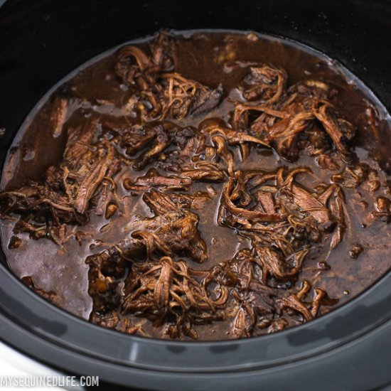 Slow Cooker Shredded Beef