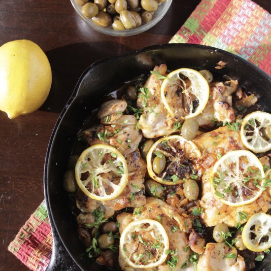 One Pan Moroccan Chicken