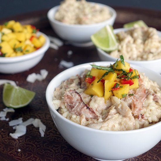 Crab-Coconut Brazilian “Risotto”