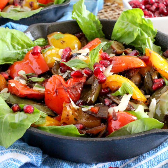 Pan Roasted Pepper Salad