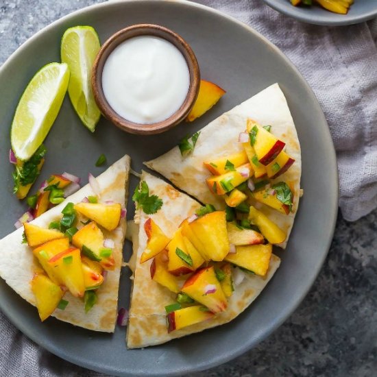 Sweet Chili Chicken Quesadillas