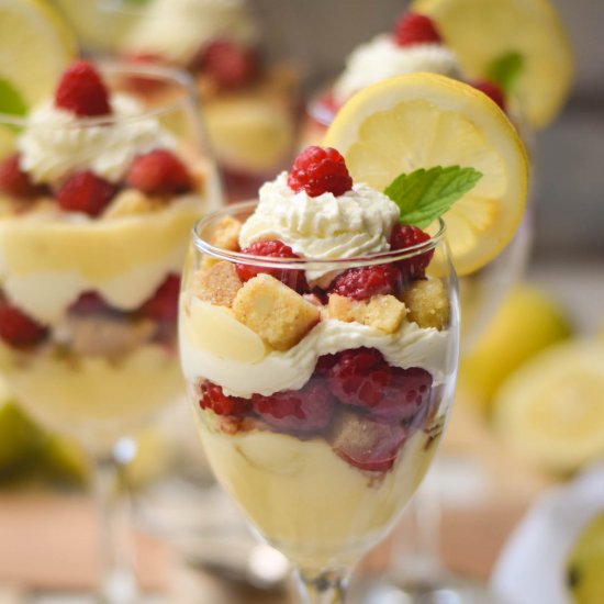 Raspberry Lemon Cream Shortbread