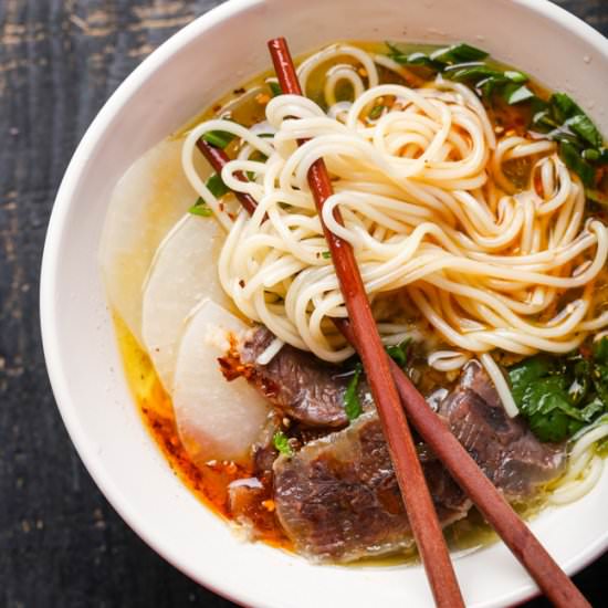 Lanzhou Beef Noodle Soup