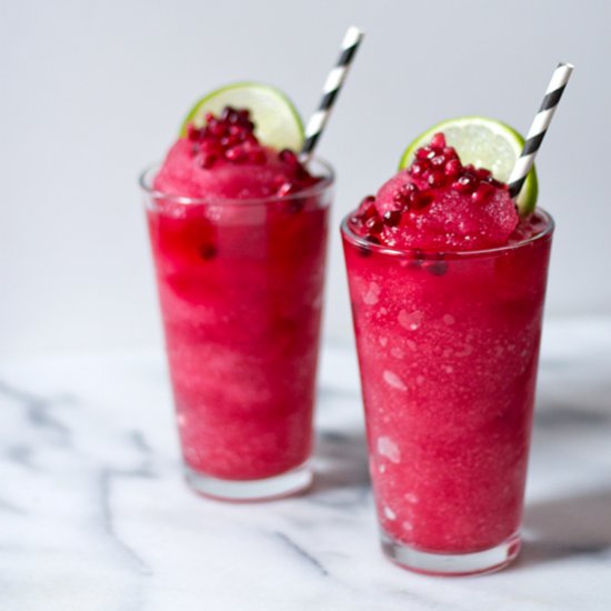 Pomegranate Gin Slush