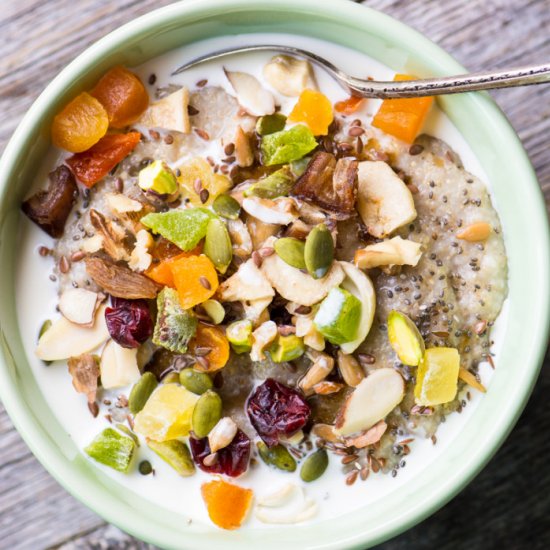 Oat Bran Power Bowl