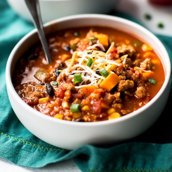 Slow Cooker Taco Spice Chili