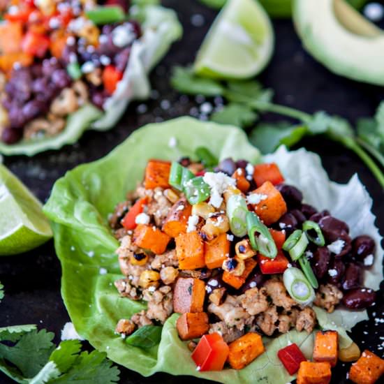 Mexican Lettuce Wraps