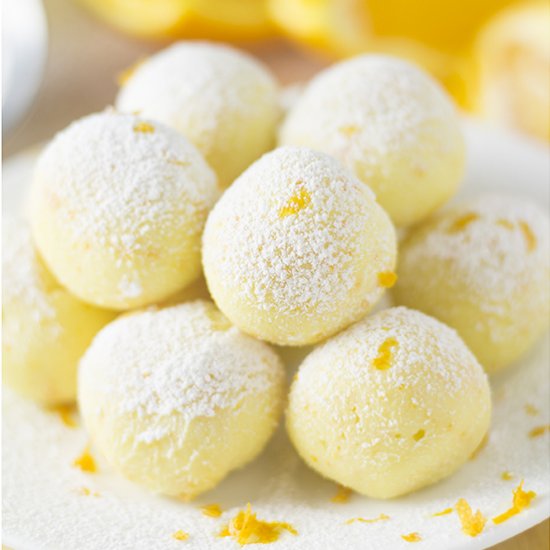 White Chocolate Orange Truffles