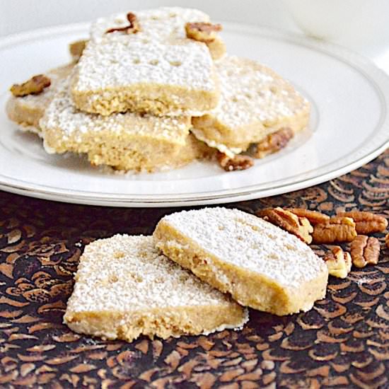 Pecan Shortbread Cookies