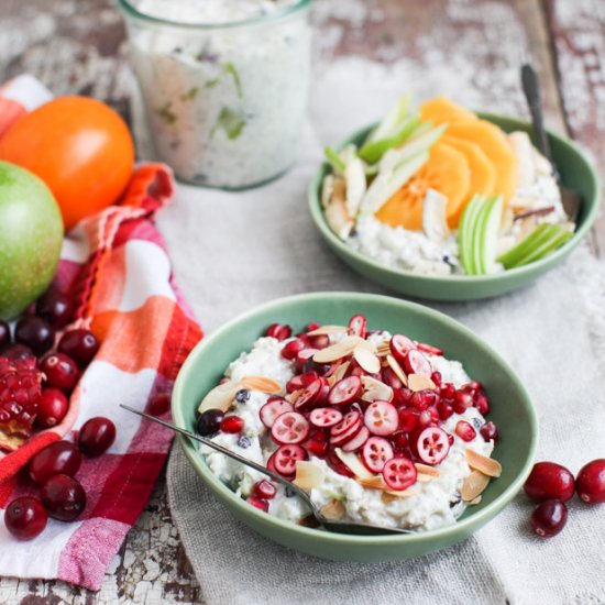 Apple Almond Bircher Muesli