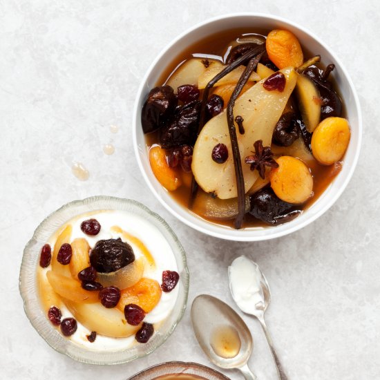 Spiced Winter Fruit Compote